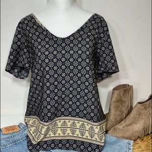 Sienna Sky Scoop Neck Scandinavian SZ S | Small